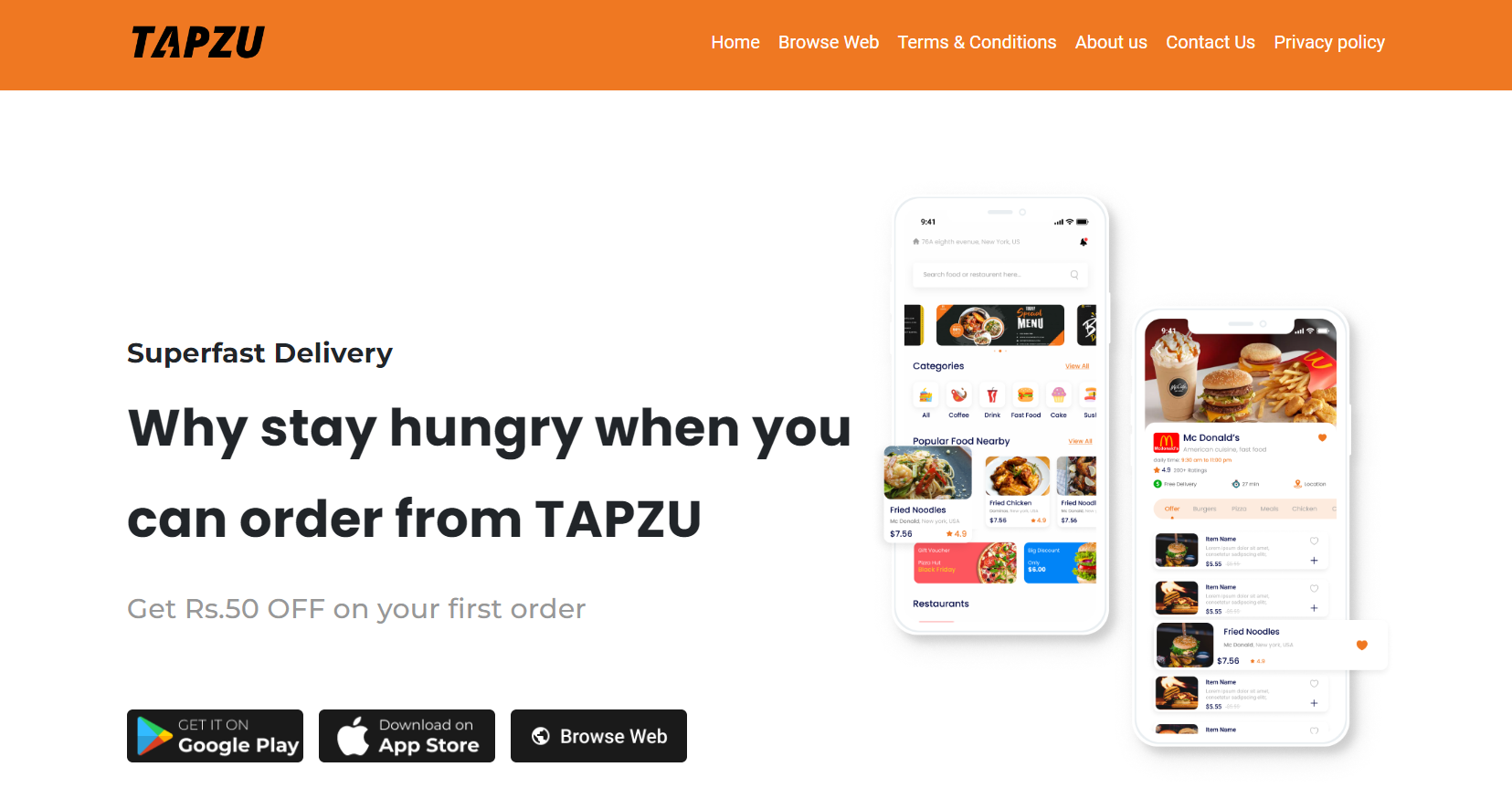 Tapzu website