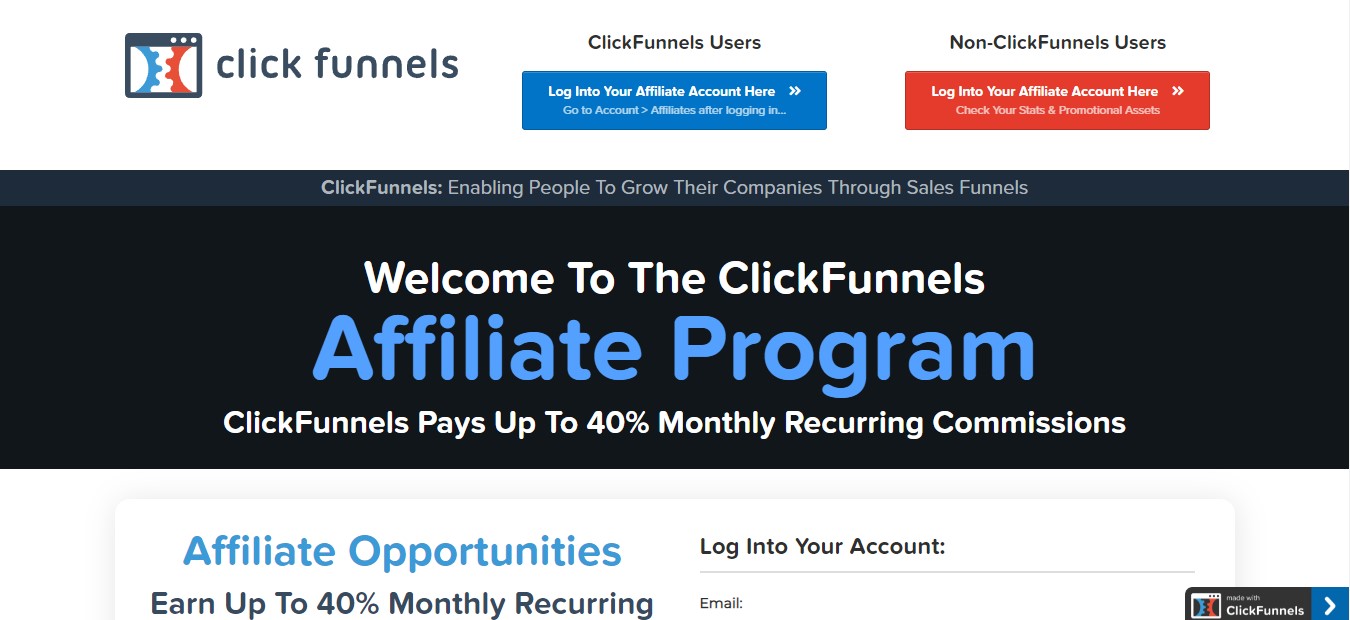 Affiliate Clickfunnels