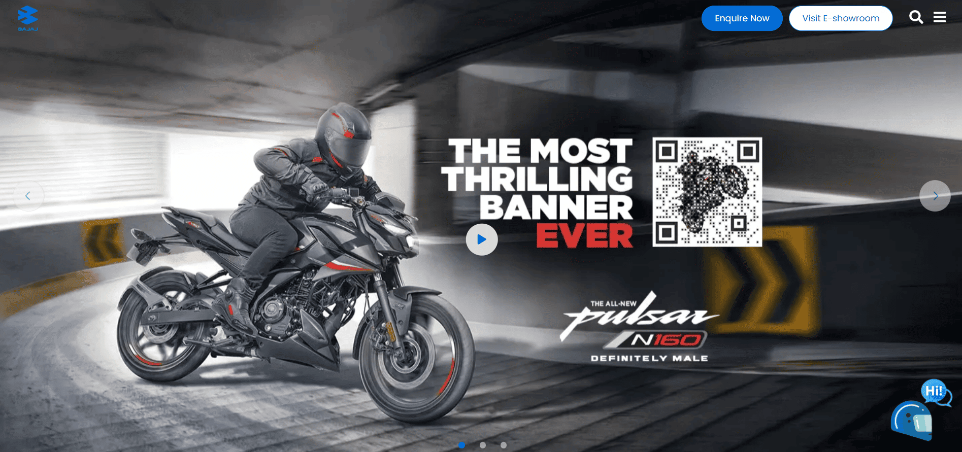 Bajaj Auto website