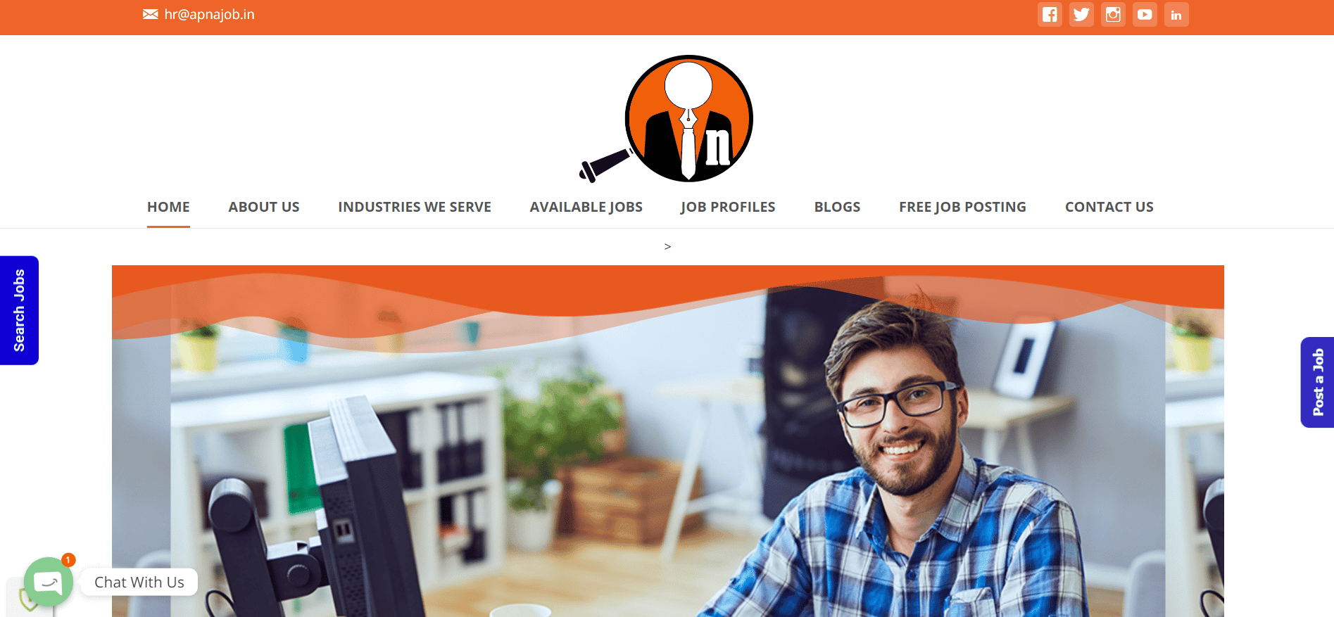 ApnaJob website