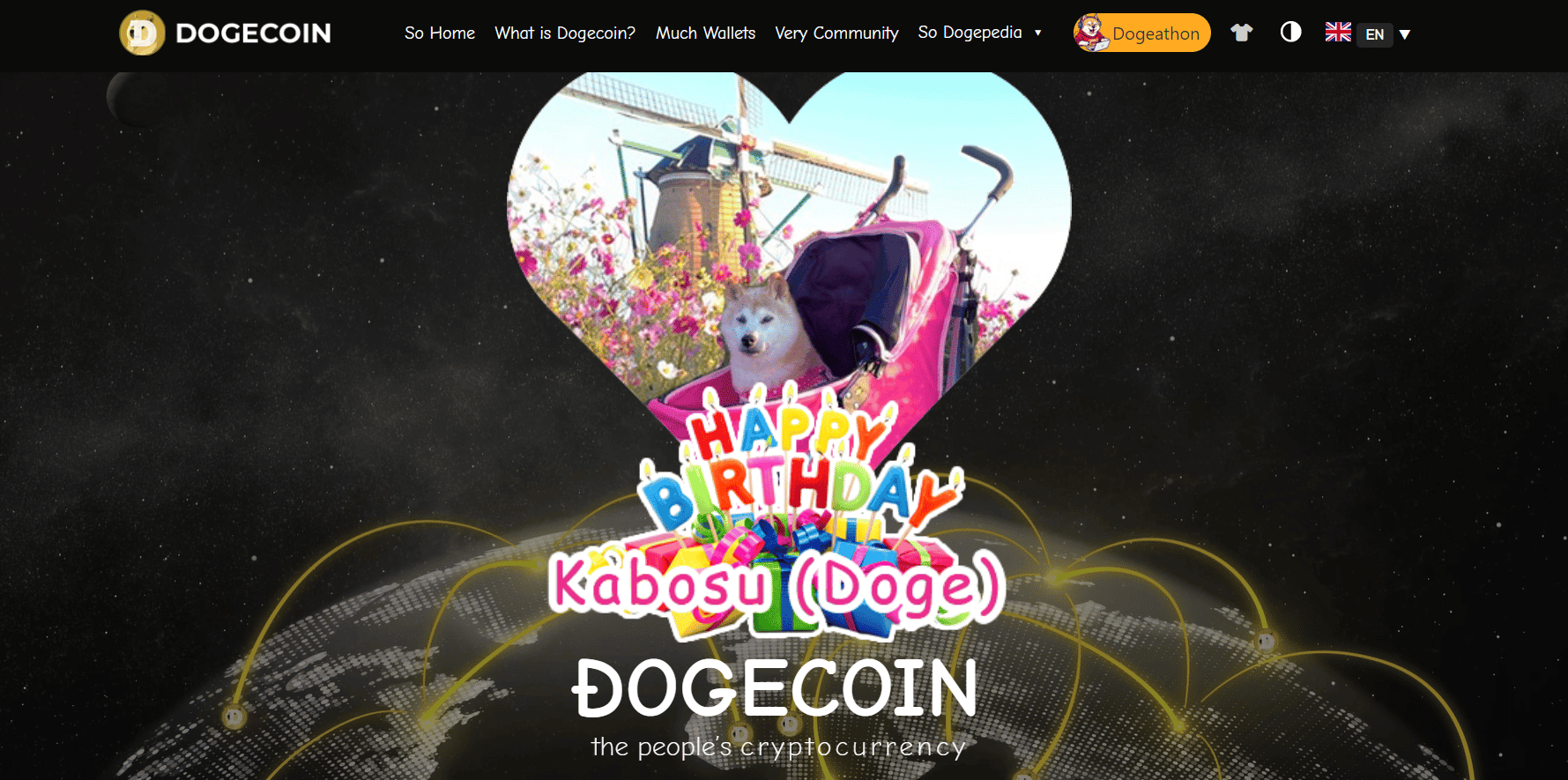 Dogecoin website