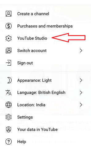 youtube studio